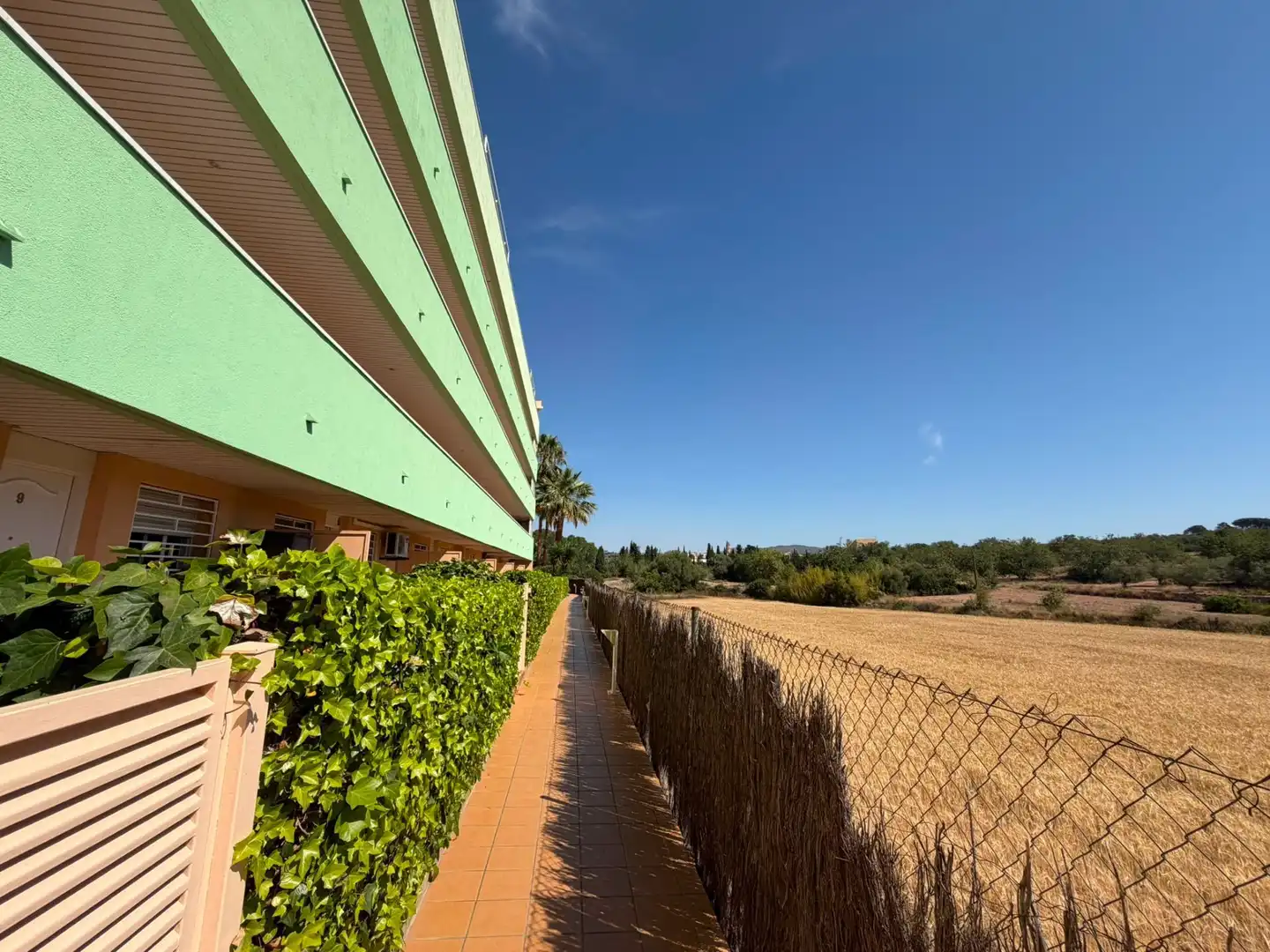 Vista exterior de Pis en venda en La Pobla de Montornès   amb Calefacció, Terrassa i Piscina comunitària