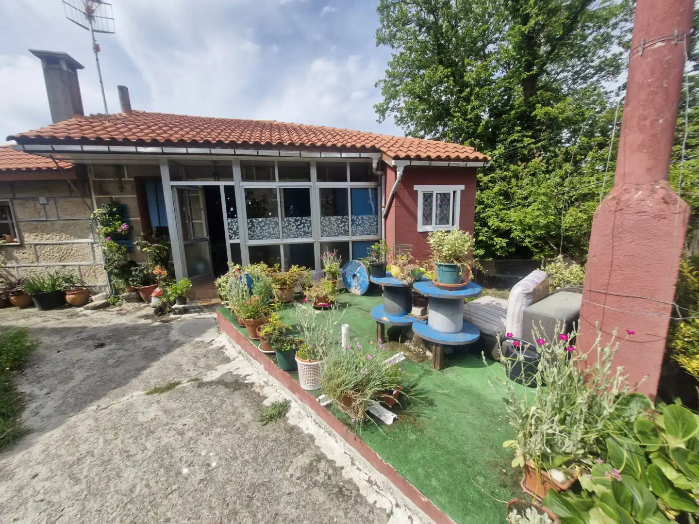 Garten von Haus oder Chalet zum Verkauf in Allariz mit Möbliert und Ofen