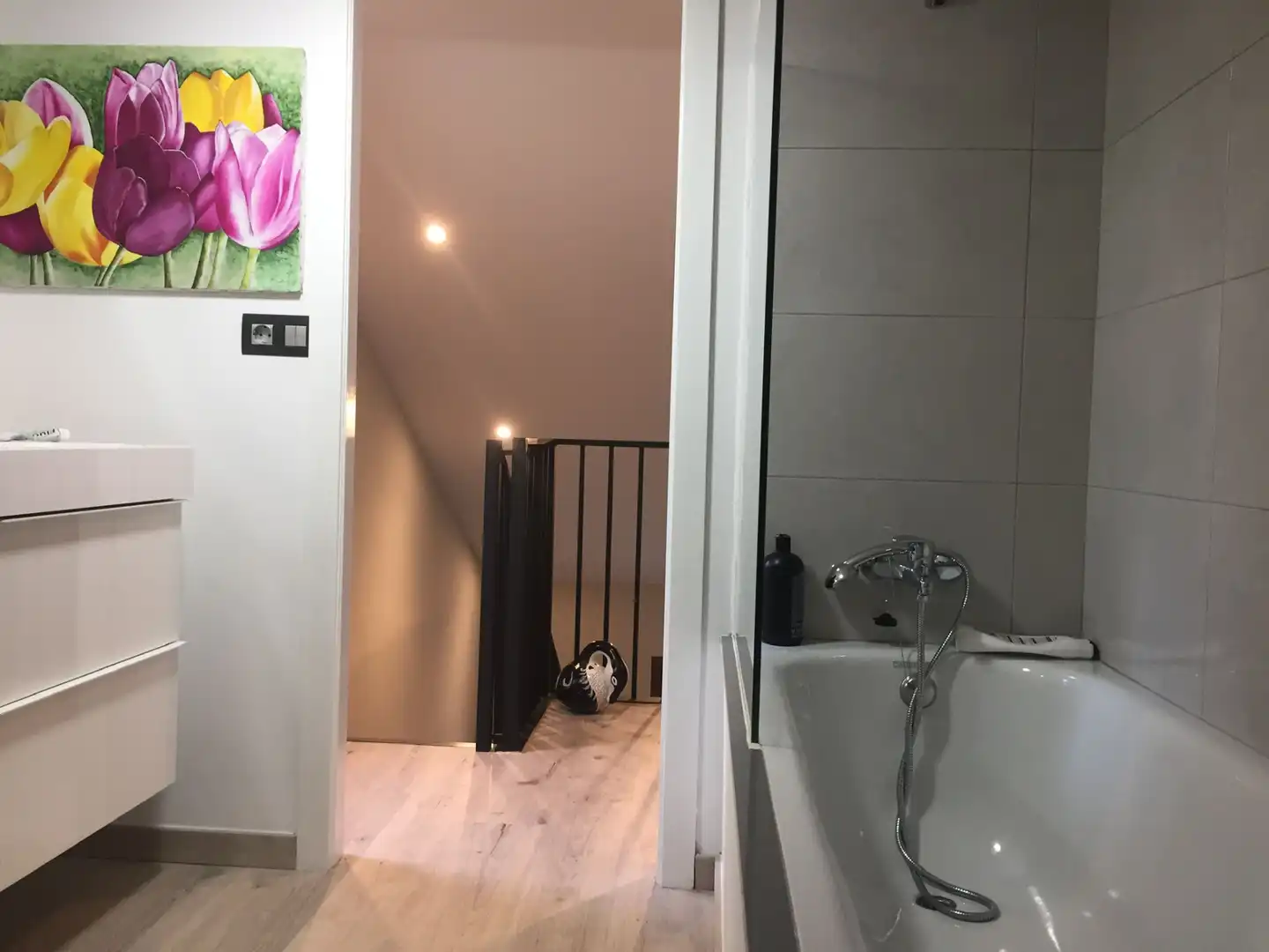 Baño de Casa o chalet en venta en Begonte con Calefacción, Jardín privado y Parquet
