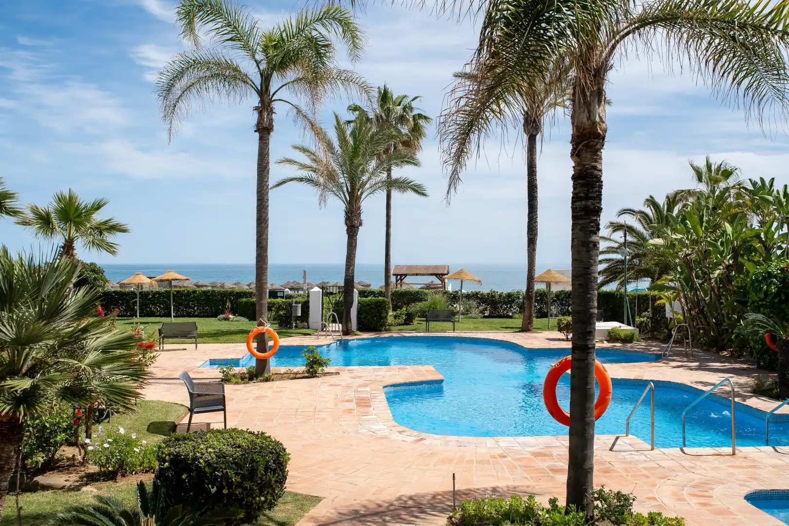 Apartament amb piscina en venda a La Cala Mijas