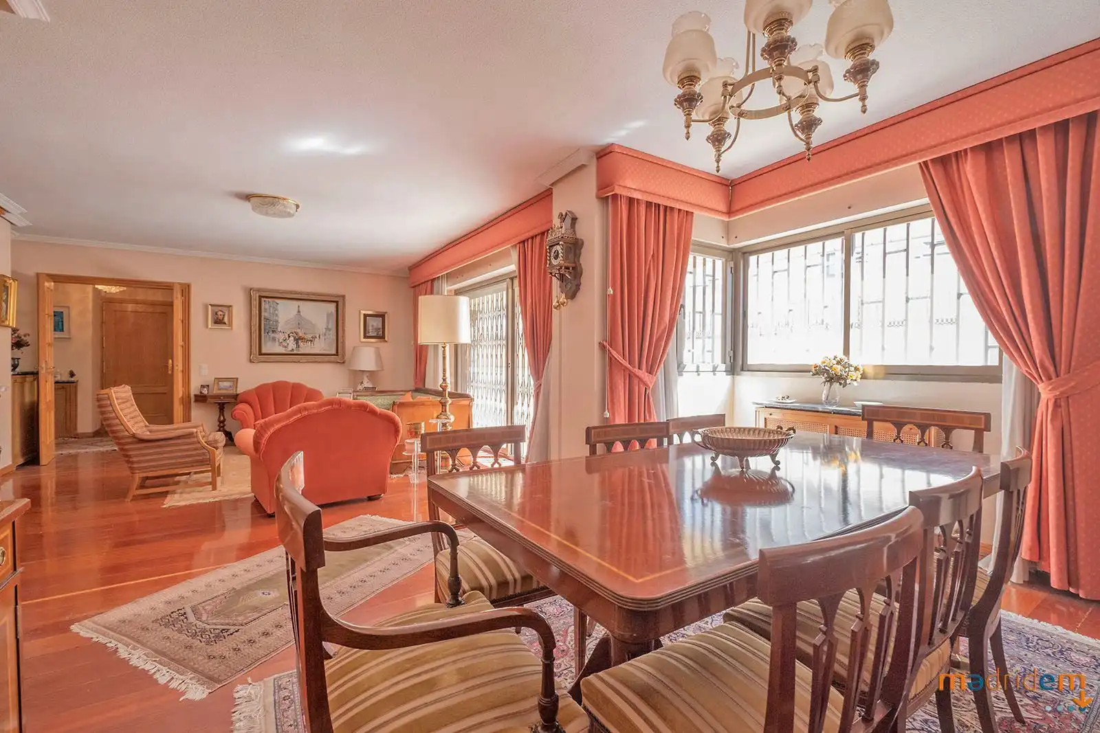 Dining room of Apartments for sale in Madrid  with Air Conditioner, Heating and Private garden