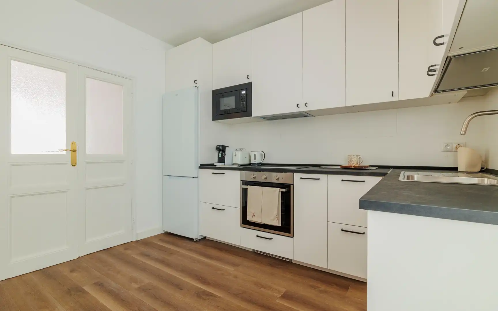 Cocina de Piso de alquiler en Madrid con Aire acondicionado, Calefacción y Amueblado
