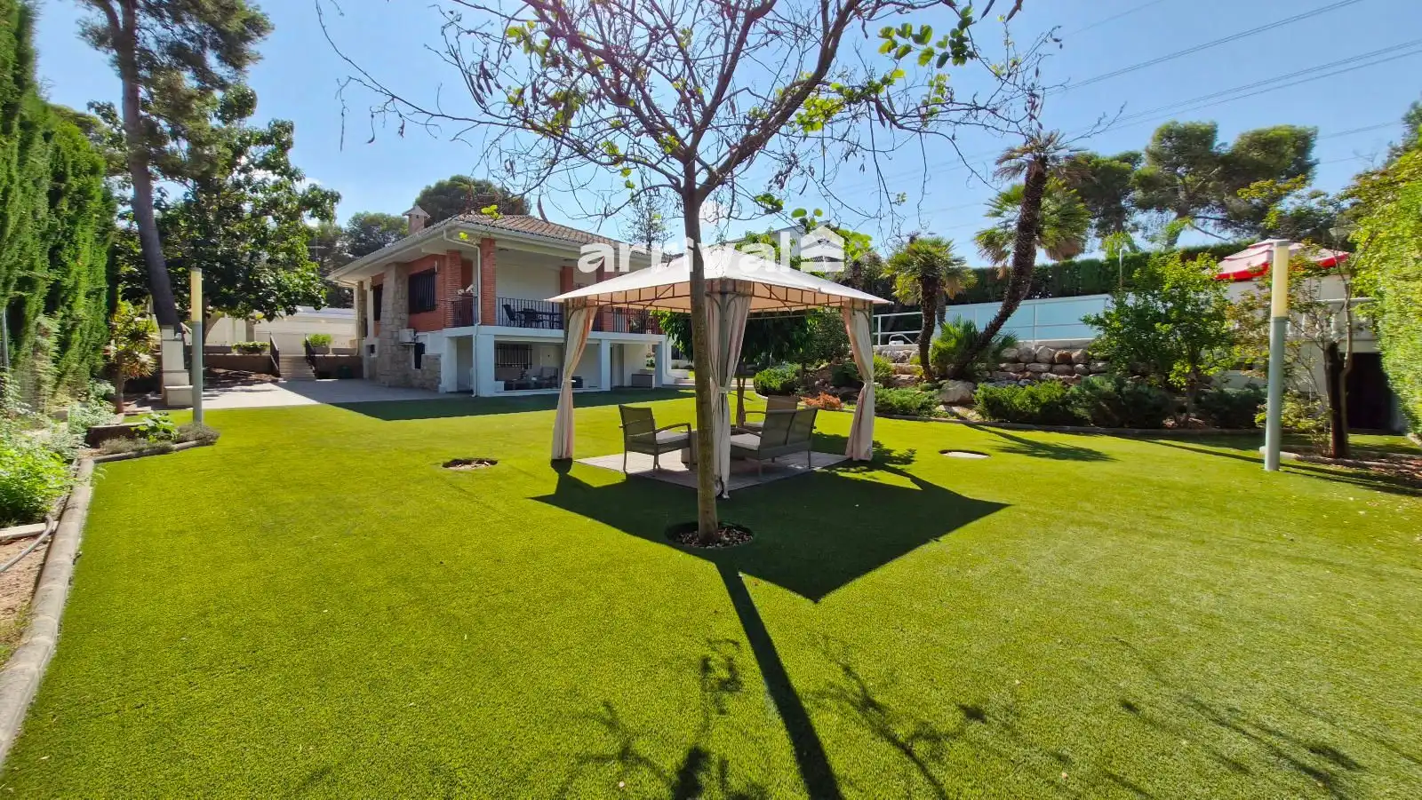 Jardín de Casa o chalet en venta en Paterna con Aire acondicionado, Jardín privado y Terraza