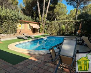 Swimming pool of Country house for sale in Andújar  with Air Conditioner, Private garden and Swimming Pool