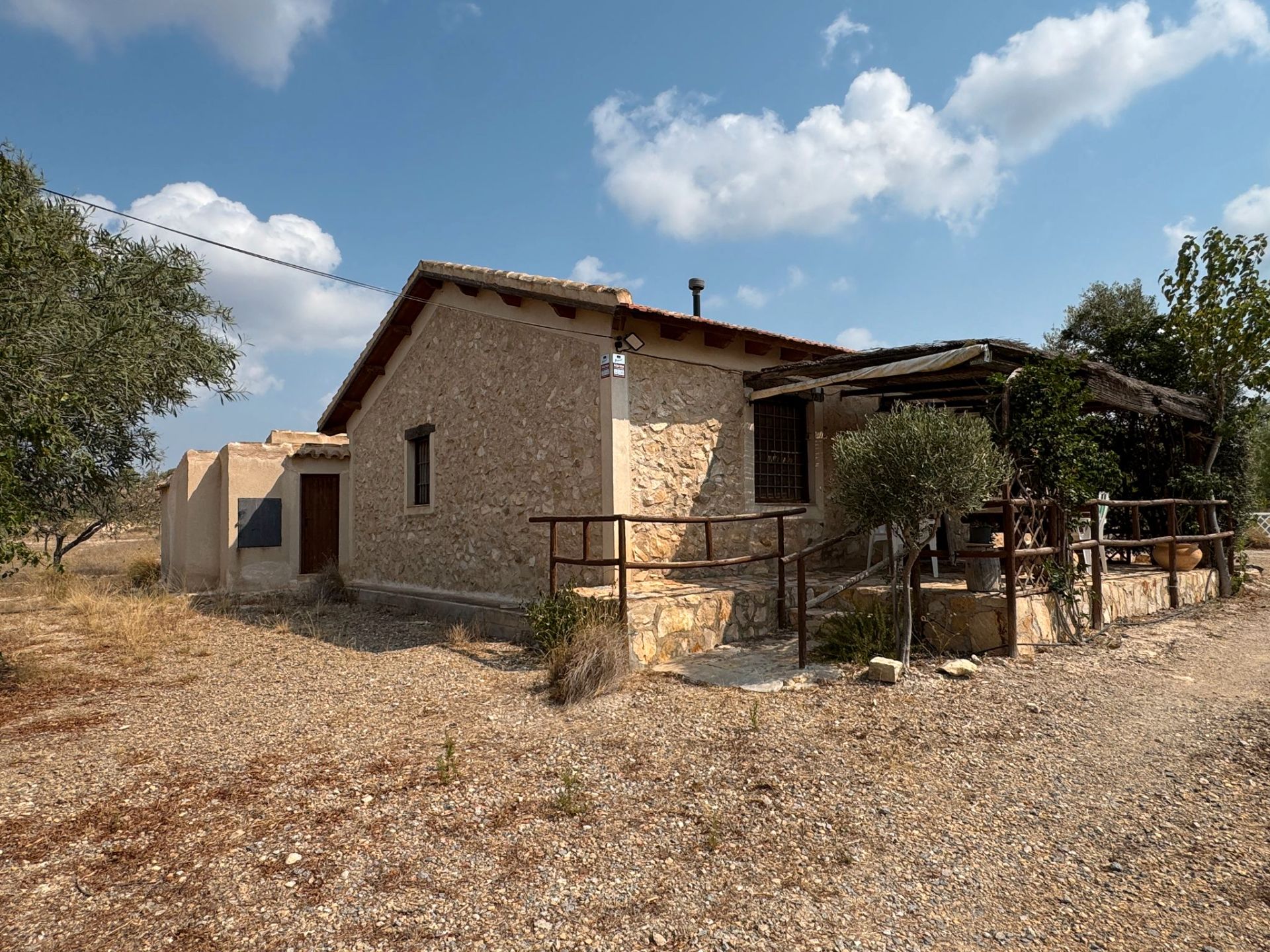Vista exterior de Finca rústica en venta en  Murcia Capital con Aire acondicionado, Jardín privado y Terraza