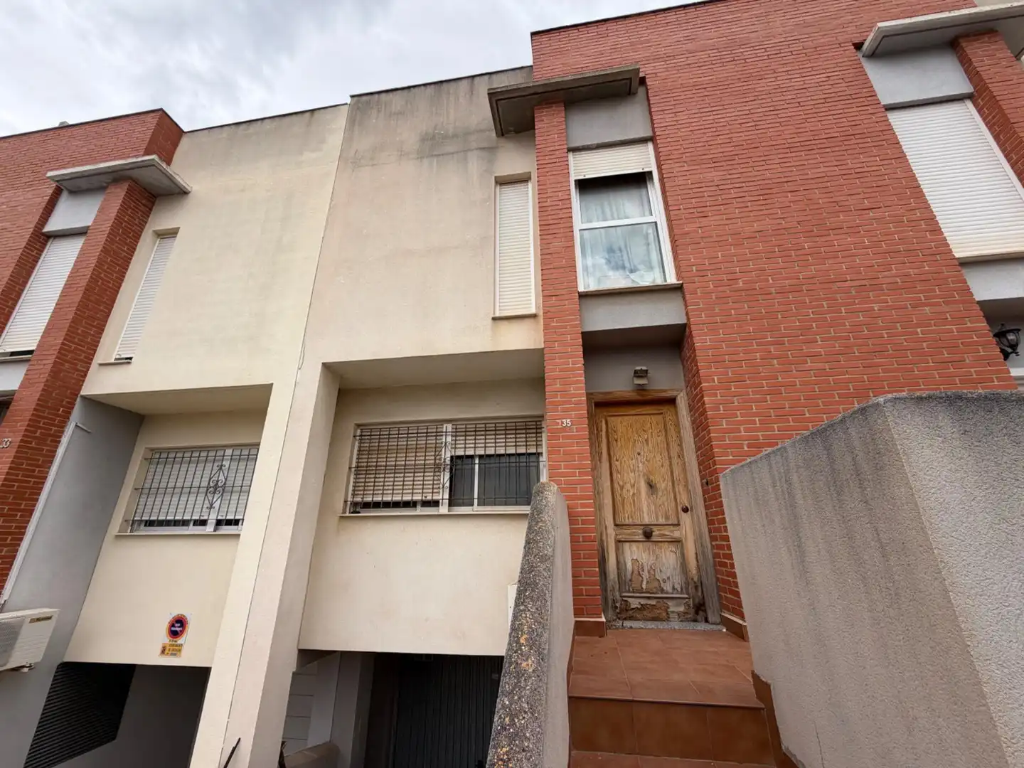 Vista exterior de Casa adosada en venta en Cartagena con Aire acondicionado, Calefacción y Terraza