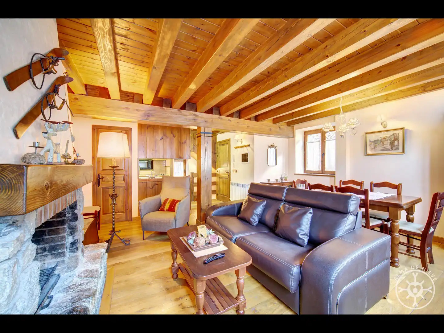 Sala de estar de Casa o chalet en venta en Naut Aran con Amueblado