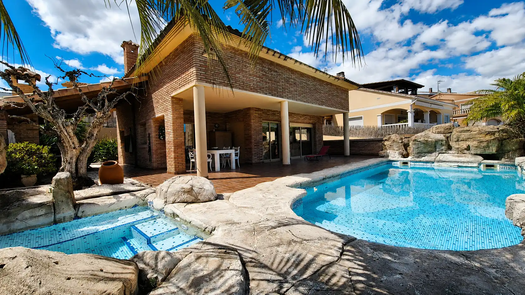 Piscina de Casa o xalet en venda en Calafell amb Calefacció i Jardí privat