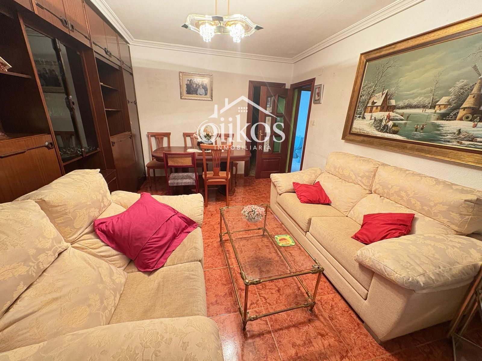 Living room of Flat for sale in Salamanca Capital  with Heating