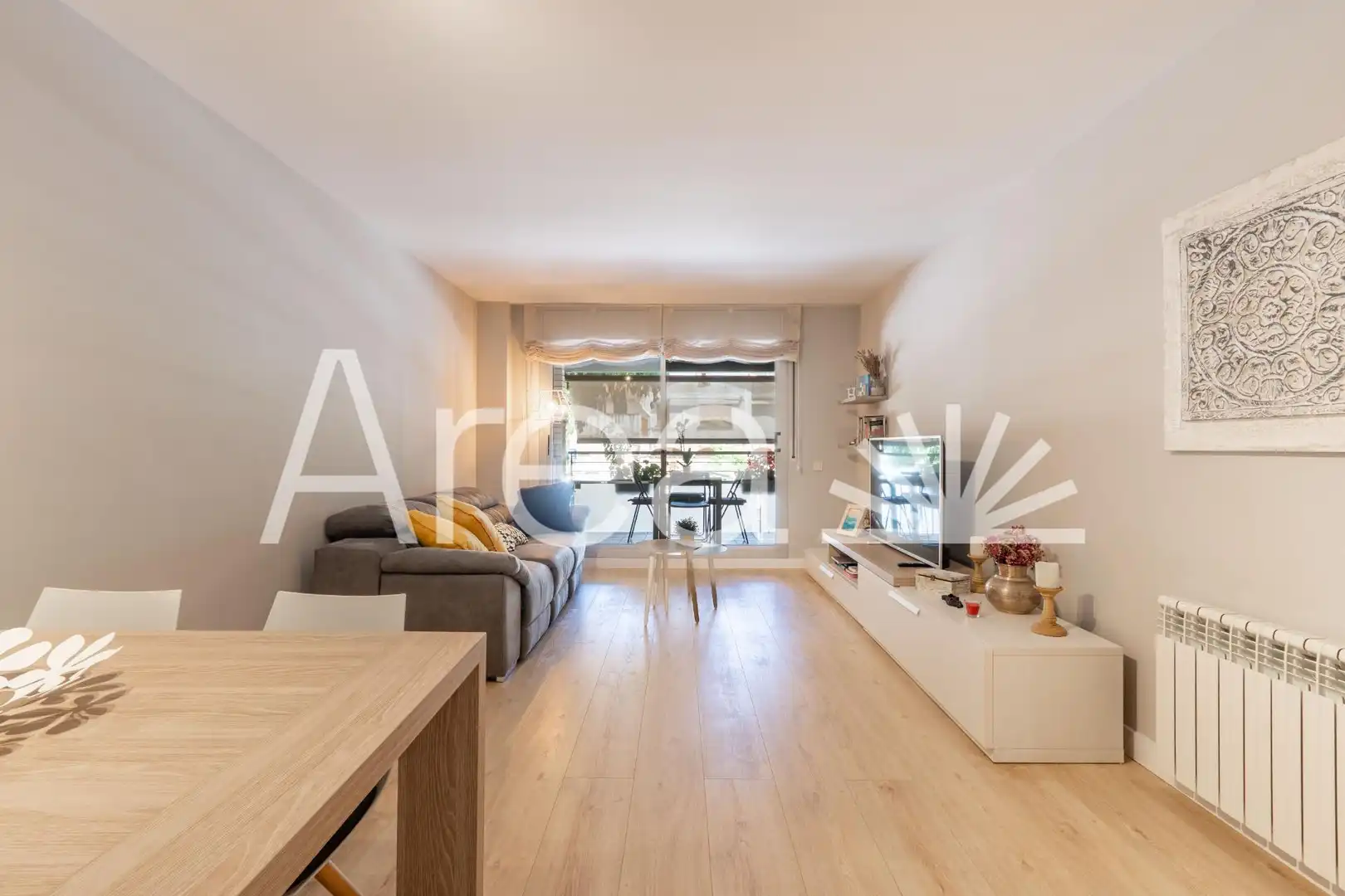 Sala de estar de Piso en venta en Mataró con Aire acondicionado, Calefacción y Terraza