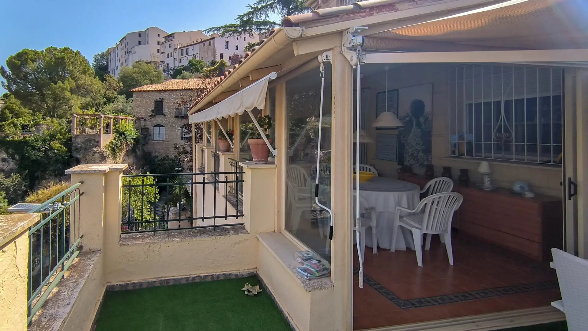Terraza de Casa o chalet en venta en Cuenca con Aire acondicionado, Calefacción y Jardín privado