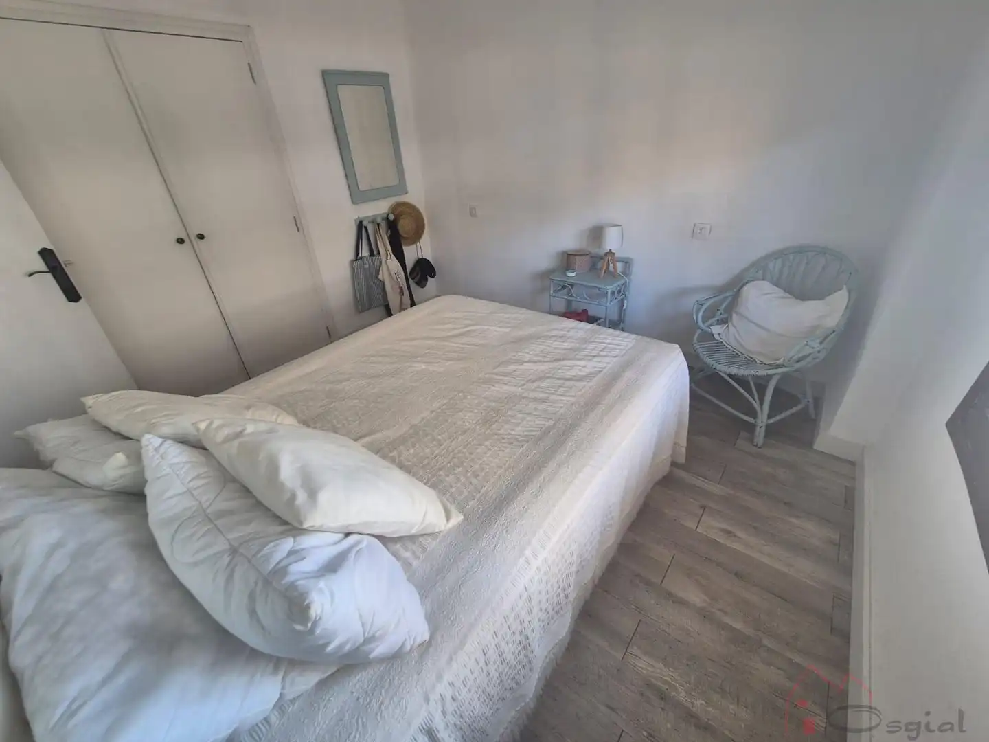Bedroom of Apartments for sale in Sueca  with Terrace, Storage room and Furnished