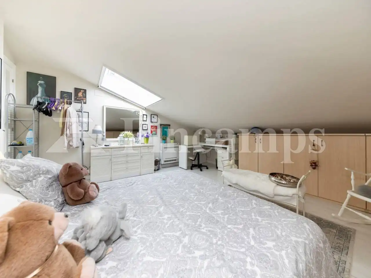 Bedroom of Flat for sale in Sant Quirze del Vallès  with Air Conditioner, Heating and Parquet flooring