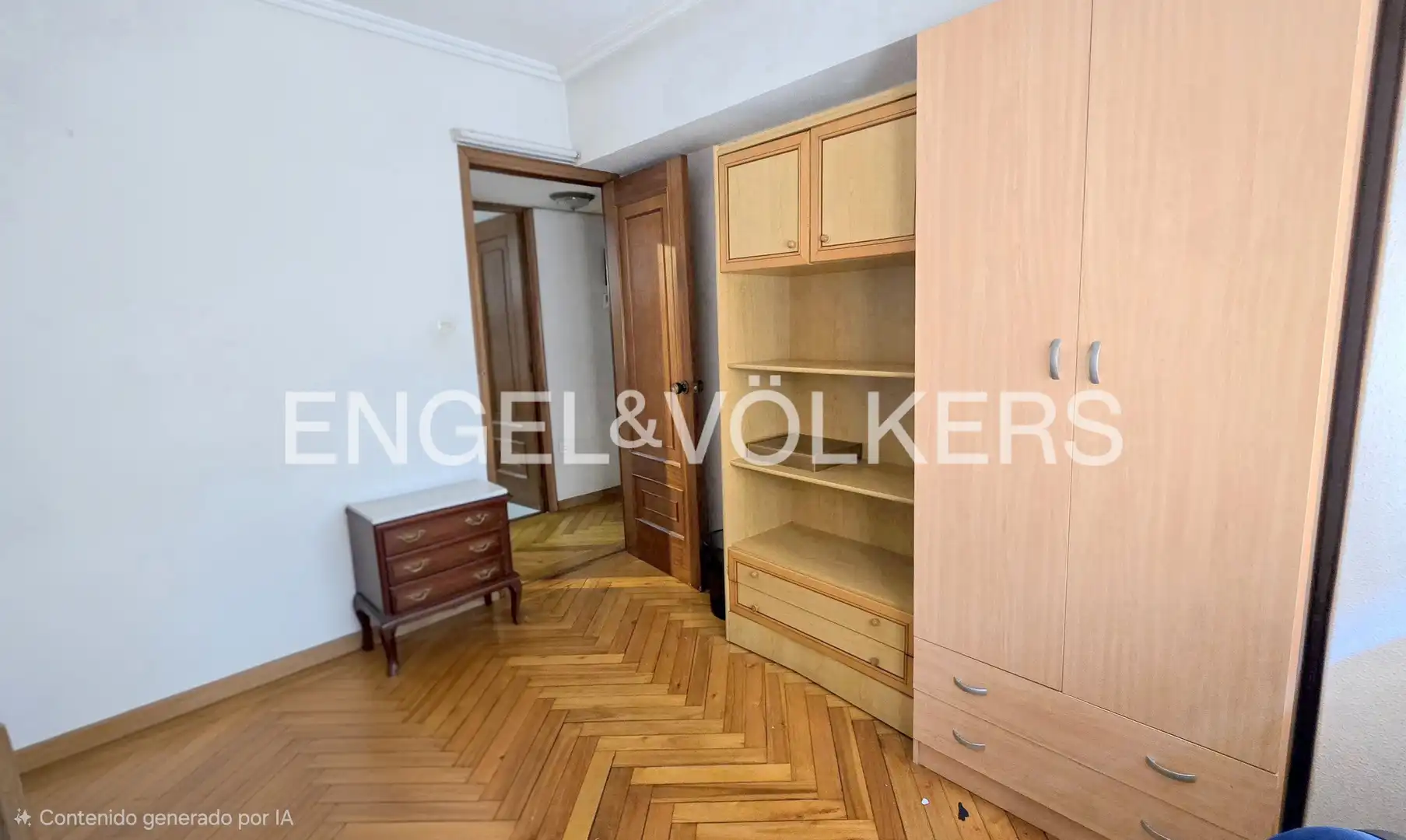 Bedroom of Flat for sale in Vigo   with Heating, Parquet flooring and Terrace