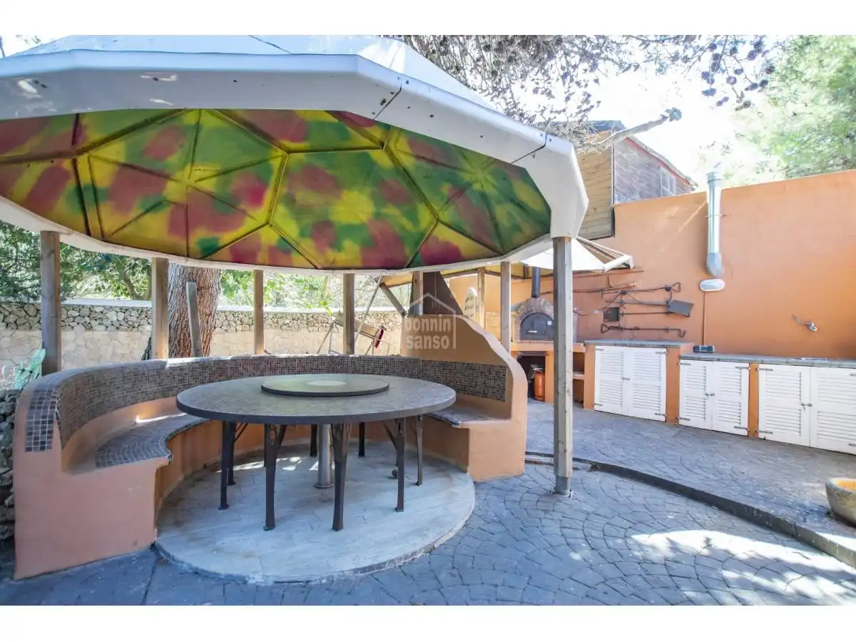 Casa rústica amb piscina en venda a Llucmaçanes, imagen 45