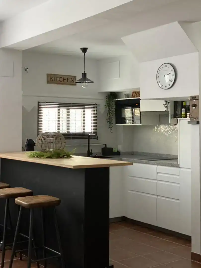 Küche von Wohnung zur Miete in El Ronquillo mit Klimaanlage, Parkett und Möbliert