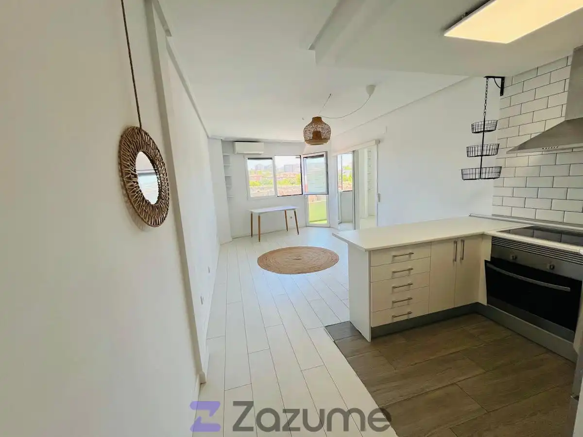 Cocina de Piso de alquiler en Guadalajara con Aire acondicionado, Calefacción y Terraza