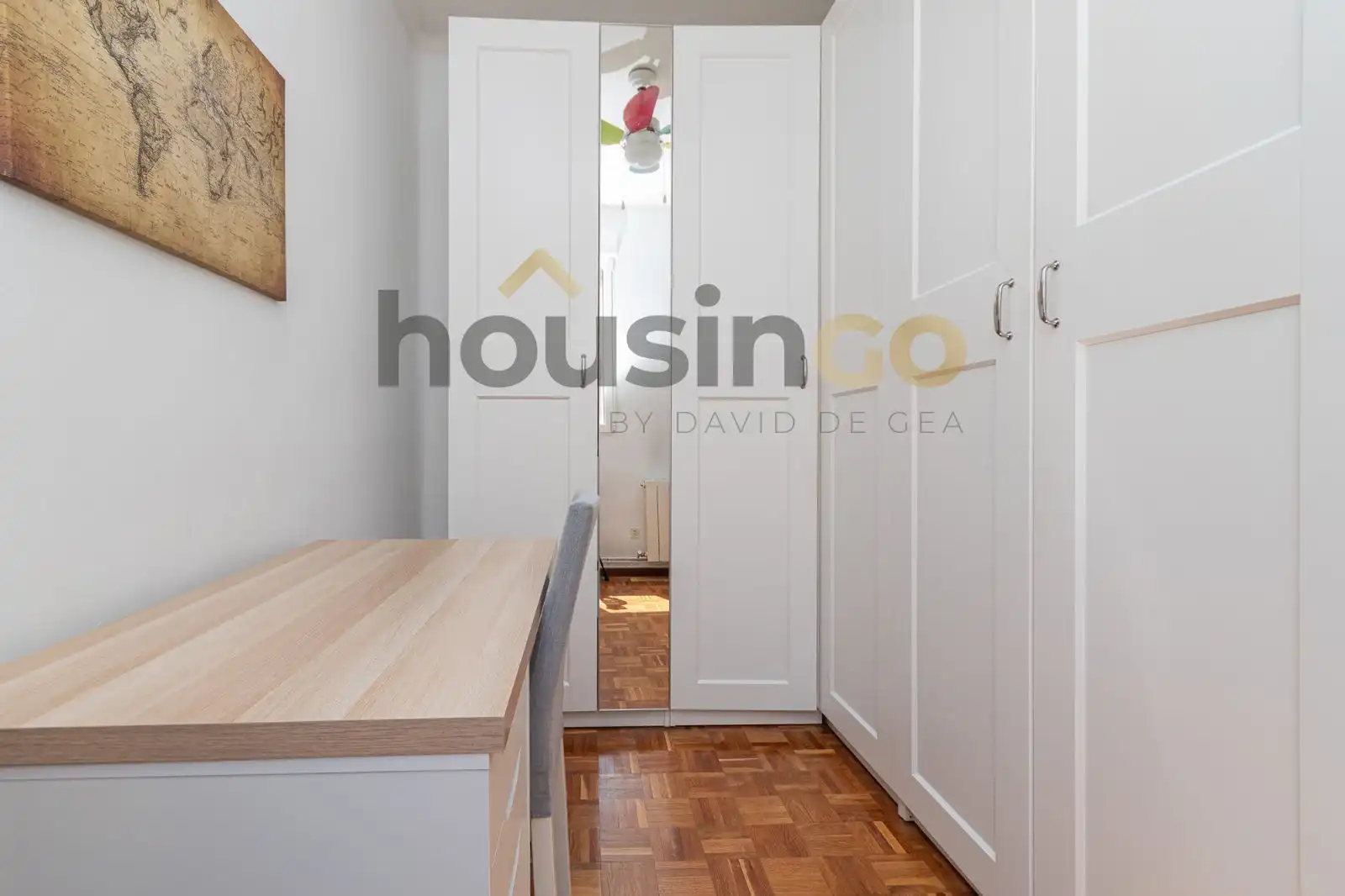 Habitación de Piso de alquiler en Madrid con Aire acondicionado, Calefacción y Parquet