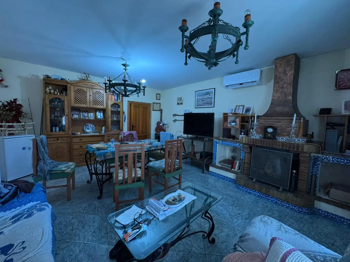 Living room of Houses for sale in Dénia  with Air Conditioner, Private garden and Terrace