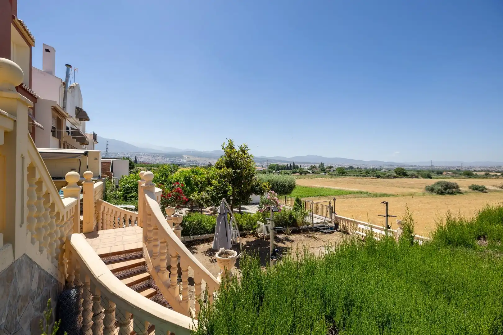 Jardín de Casa adosada en venta en Granada con Calefacción, Jardín privado y Terraza