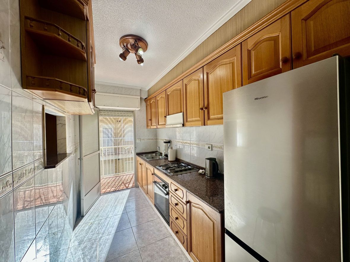 Cuina de Apartament en venda en Santa Pola amb Calefacció, Terrassa i Traster