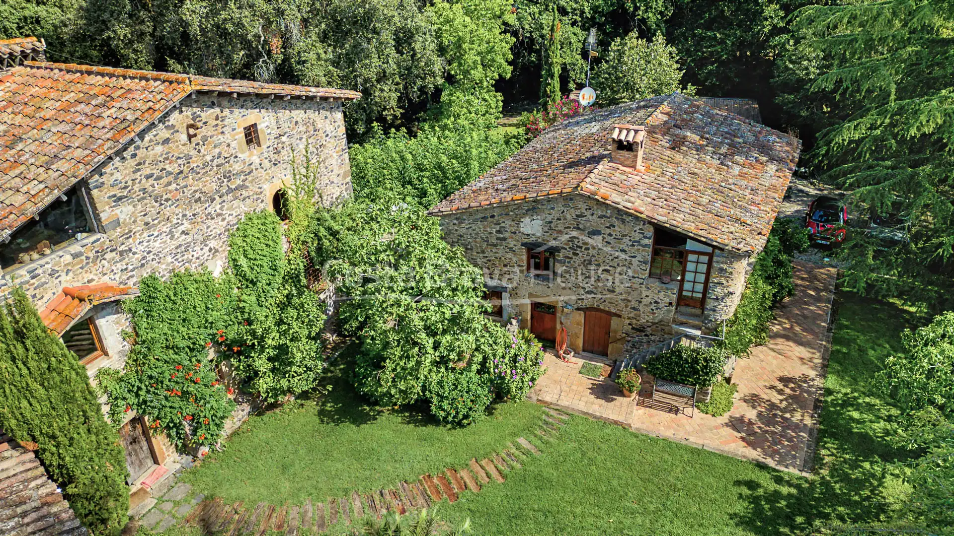 Jardí de Finca rústica en venda en Sant Gregori amb Aire condicionat, Calefacció i Jardí privat