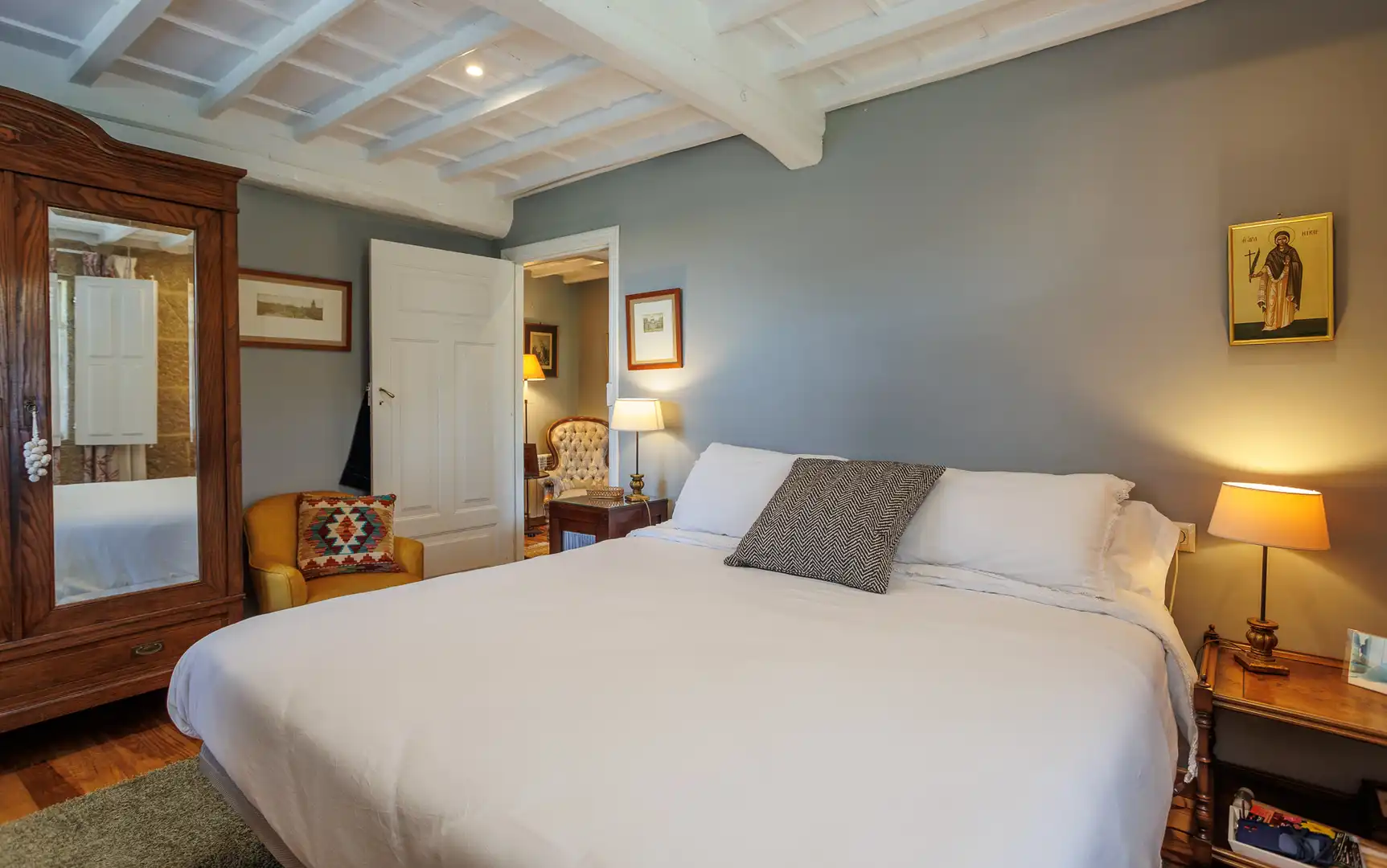 Habitación de Finca rústica en venta en Vilar de Barrio con Piscina