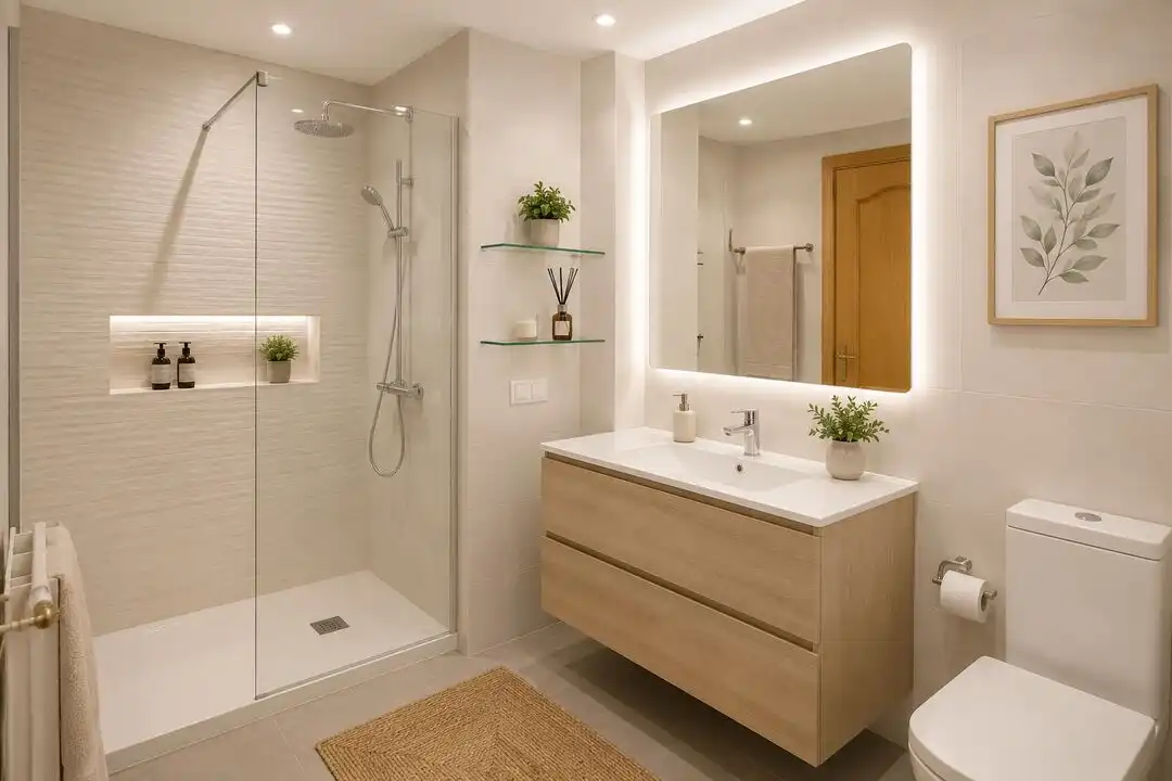 Baño de Piso en venta en Donostia - San Sebastián  con Calefacción, Terraza y Trastero
