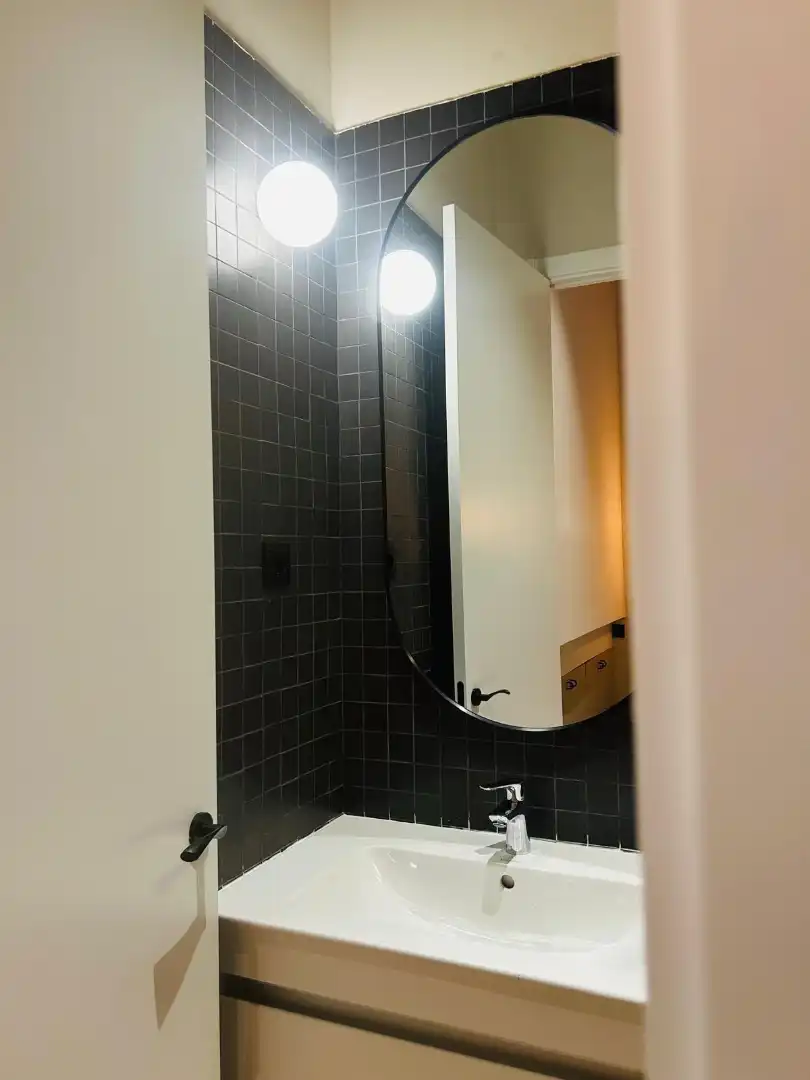 Baño de Apartamento de alquiler en Madrid con Aire acondicionado, Calefacción y Amueblado