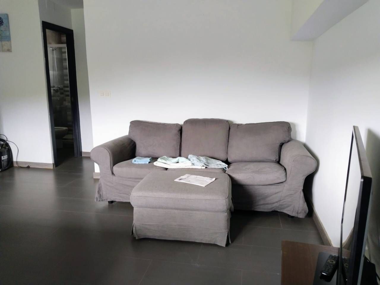 Sala d'estar de Nau industrial de lloguer en Basconcillos del Tozo amb Calefacció