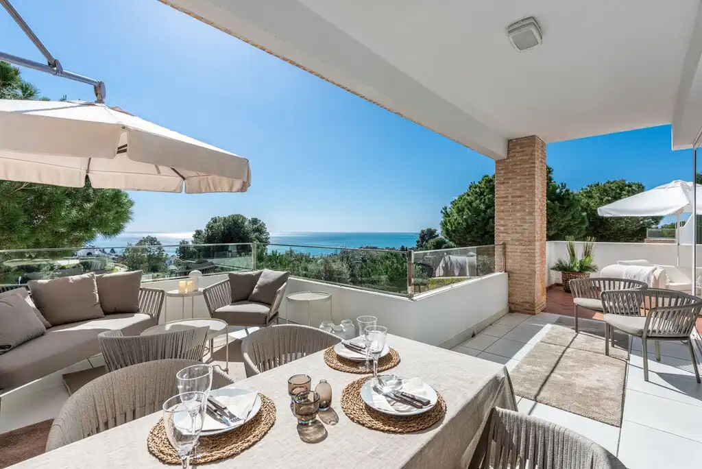 Terrace of Houses for sale in Benalmádena  with Air Conditioner, Private garden and Terrace