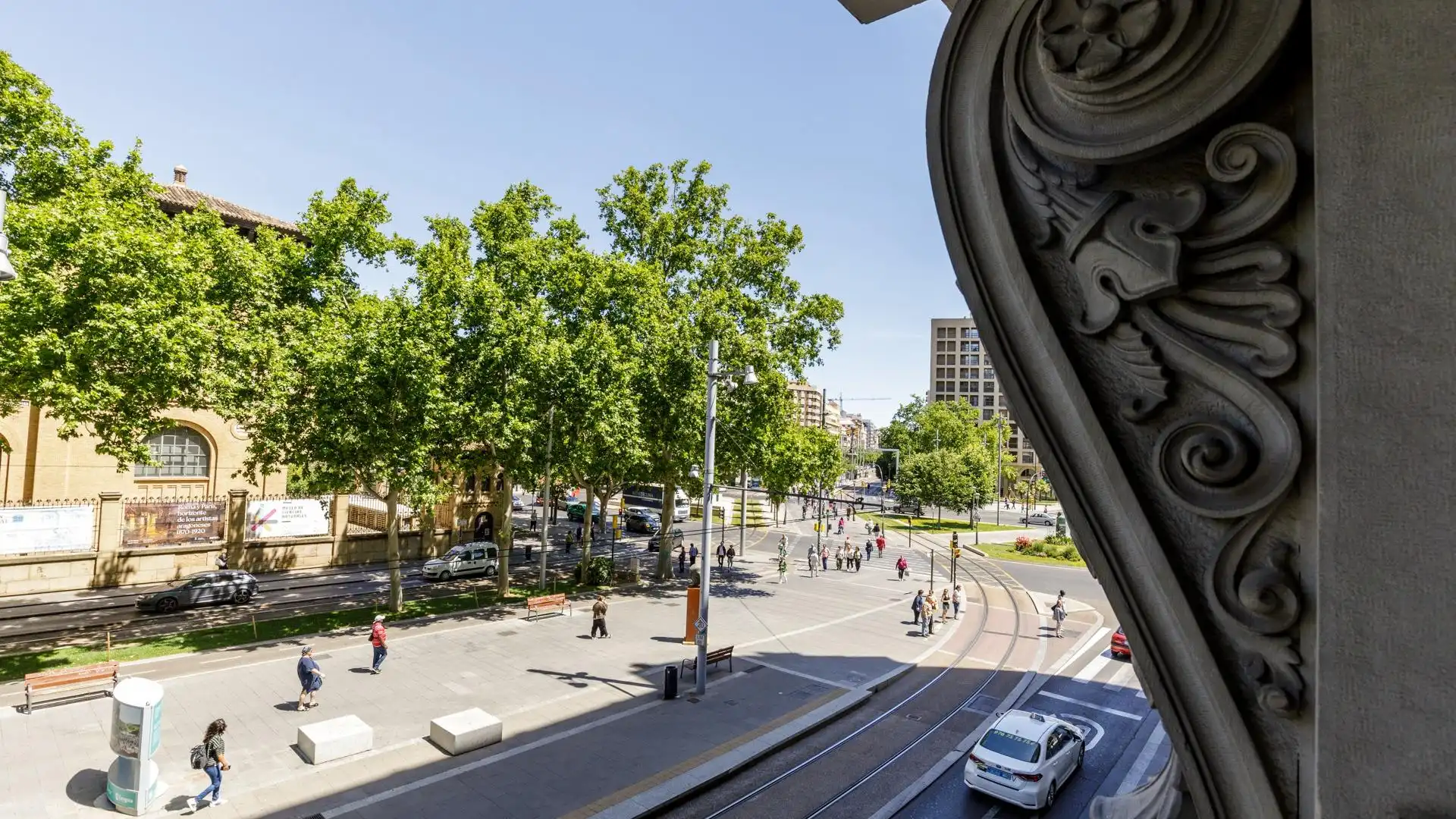 Vista exterior de Piso en venta en Zaragoza con Calefacción y Trastero
