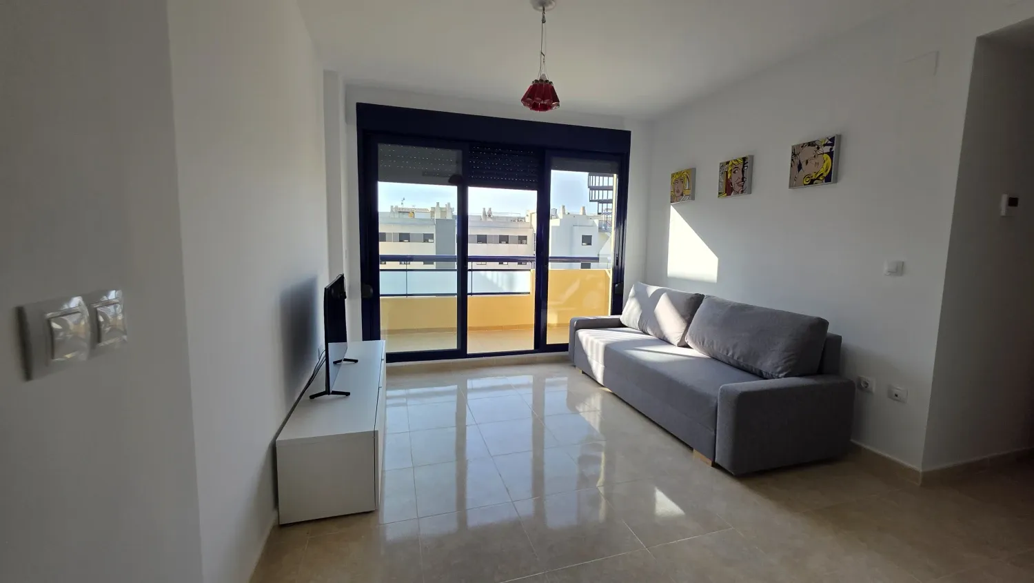 Living room of Duplex to rent in Bellreguard  with Air Conditioner, Heating and Terrace