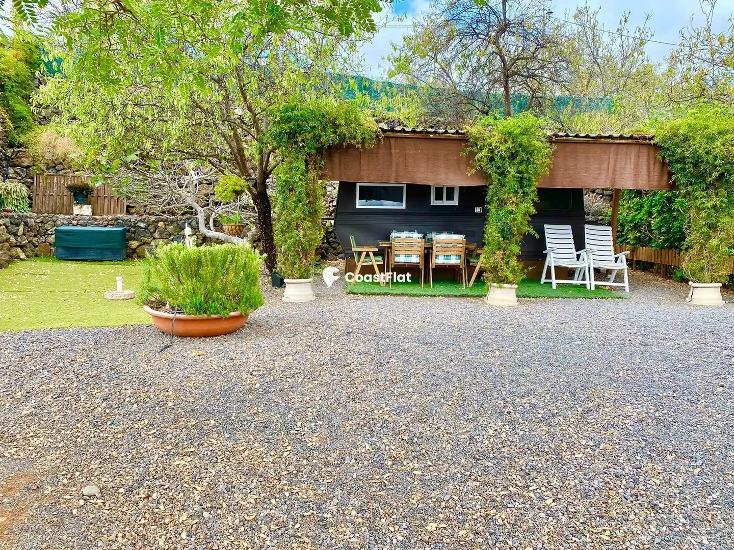 Terrassa de Casa o xalet en venda en Guía de Isora amb Jardí privat