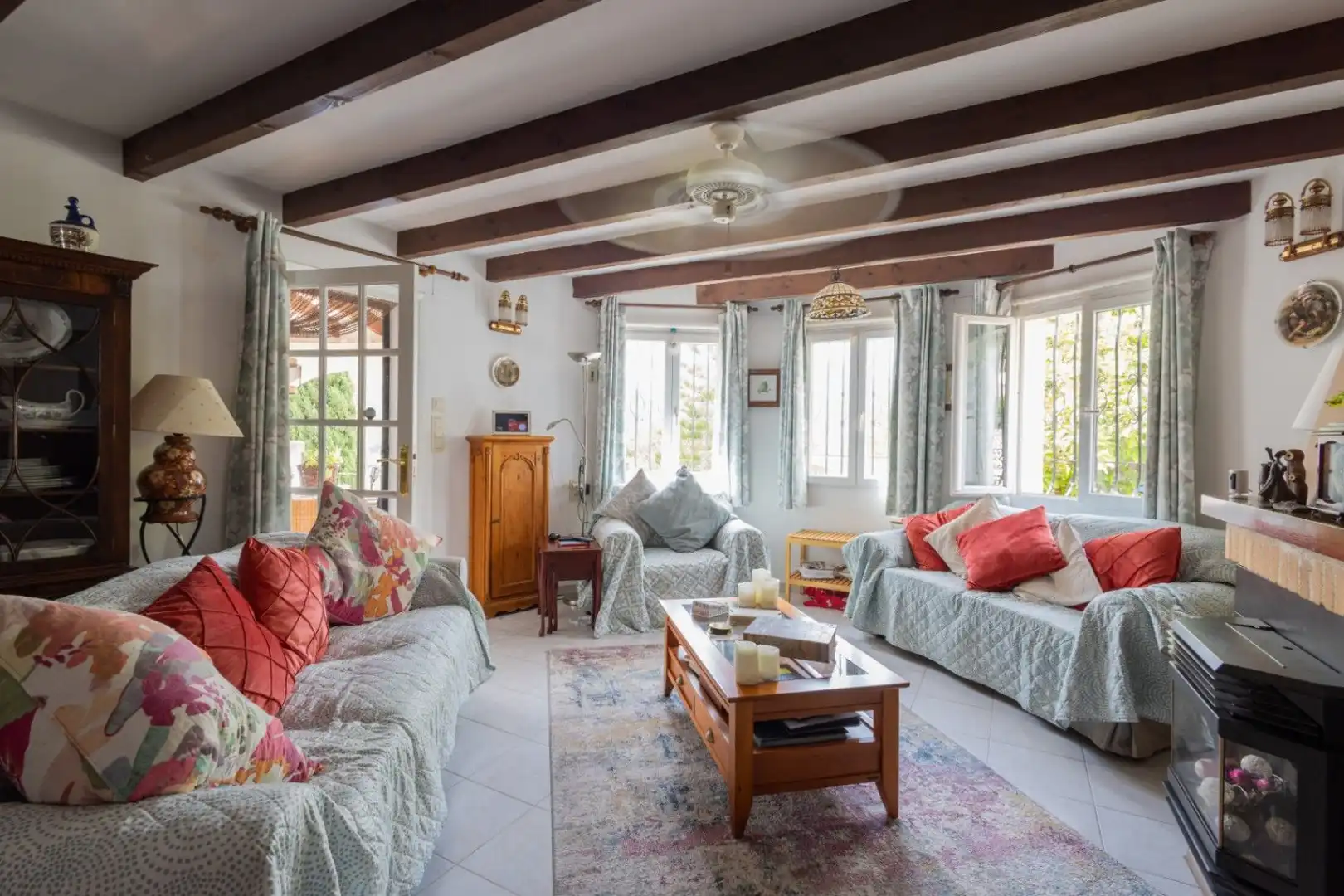 Sala de estar de Casa o chalet en venta en Alcalalí con Aire acondicionado, Calefacción y Terraza
