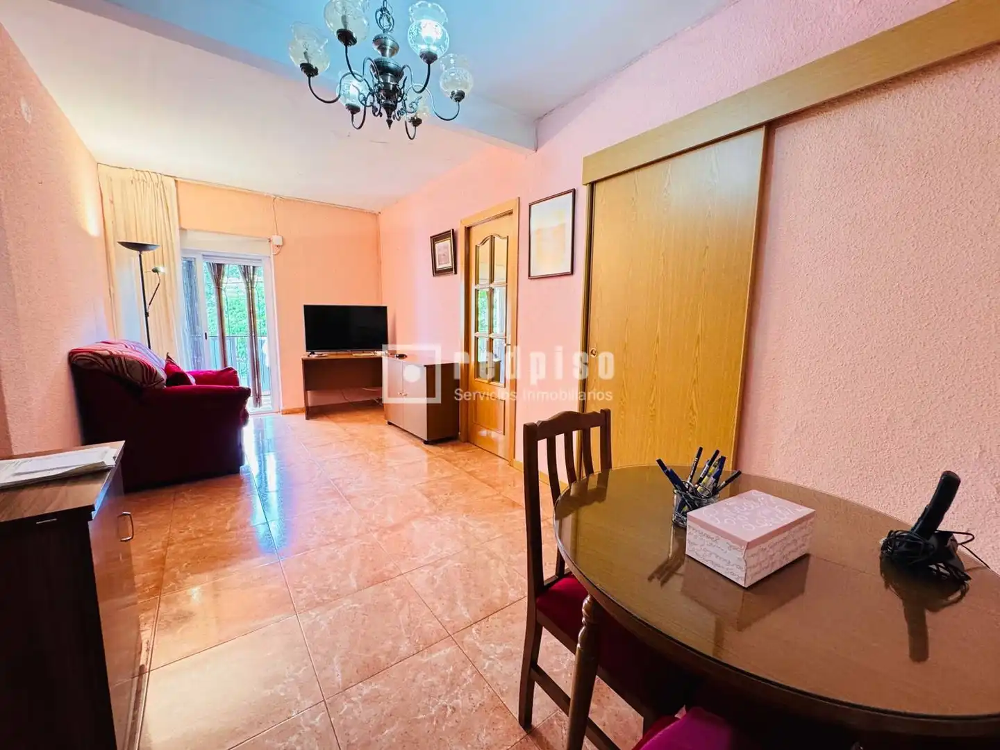 Wohnzimmer von Wohnung zum Verkauf in Getafe mit Terrasse, Möbliert und Alarm