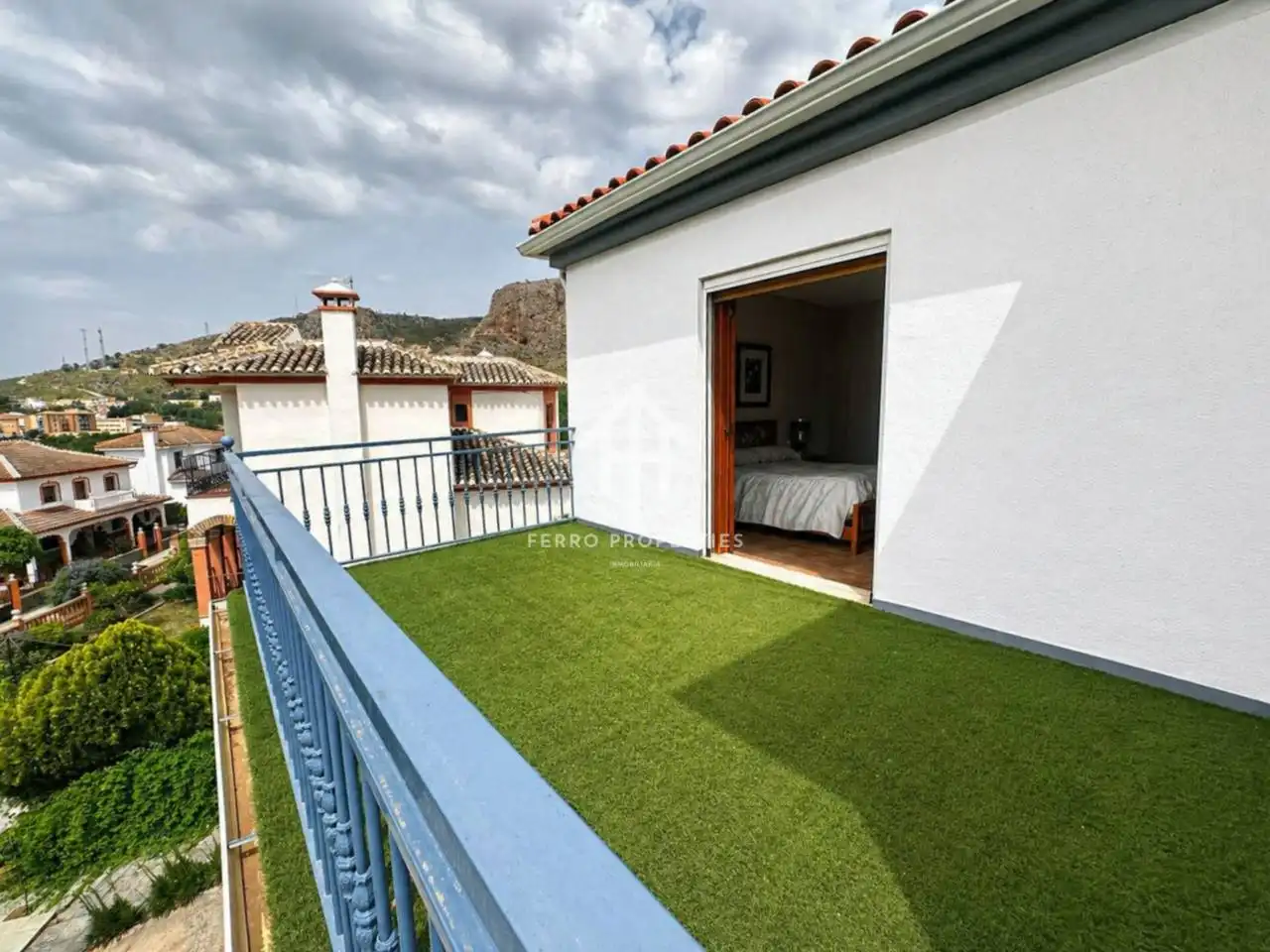 Terrassa de Casa o xalet en venda en Loja amb Aire condicionat, Jardí privat i Terrassa
