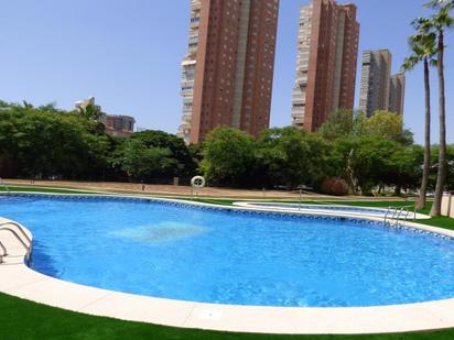 Swimming pool of Flat for sale in Benidorm  with Air Conditioner, Terrace and Storage room