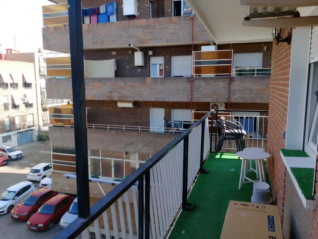 Balcony of Flat for sale in Madrid  with Air Conditioner, Heating and Terrace