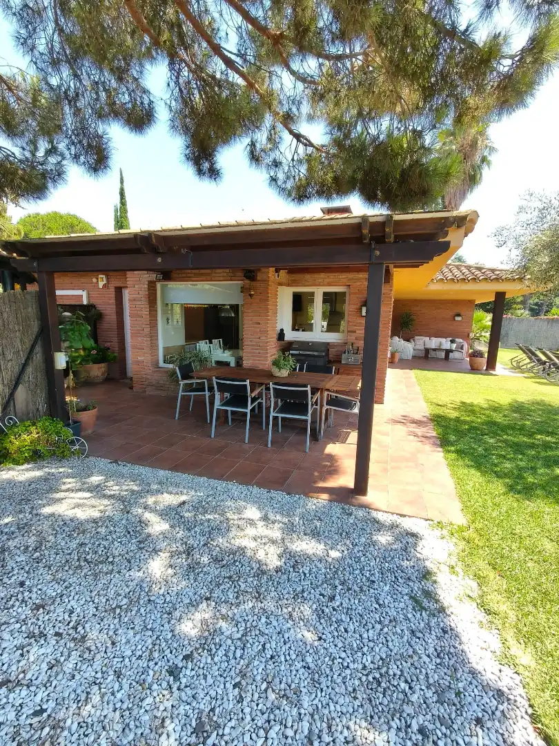 Terrace of Houses for sale in Sant Andreu de Llavaneres  with Air Conditioner, Heating and Private garden