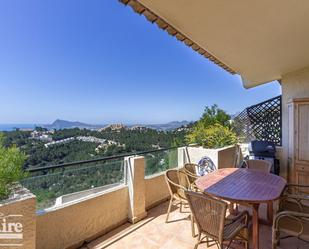 Terrace of Single-family semi-detached to rent in Altea  with Air Conditioner, Terrace and Swimming Pool