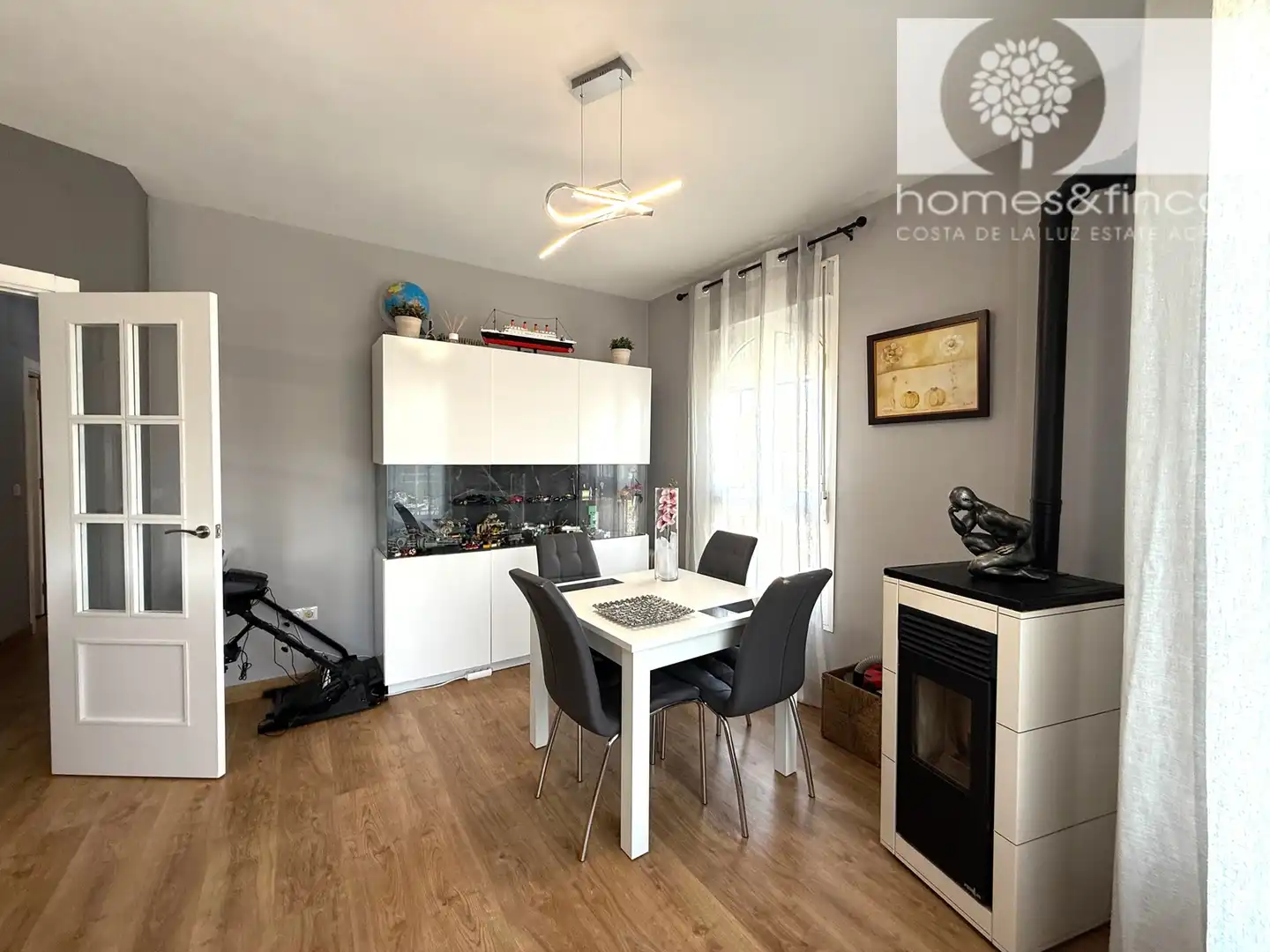 Esszimmer von Wohnung zum Verkauf in Ayamonte mit Klimaanlage und Balkon