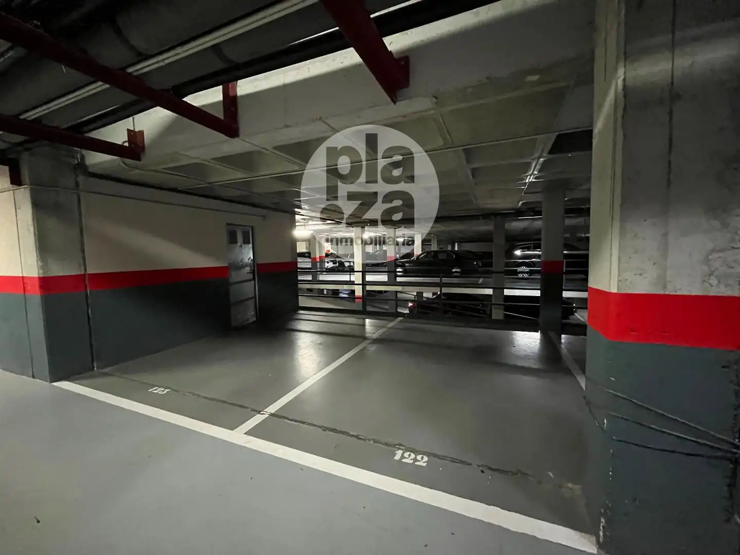 Parking of Flat for sale in Burgos  with Heating, Storage room and Swimming Pool