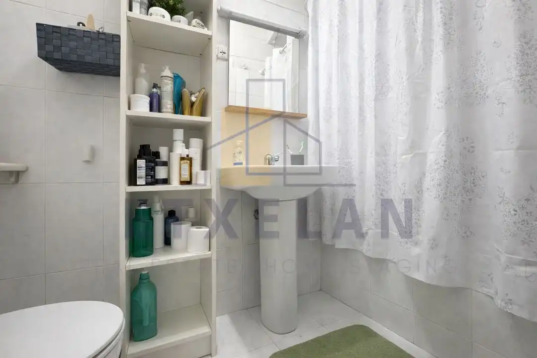 Badezimmer von Wohnung zum Verkauf in Elorrio mit Heizung, Abstellraum und Balkon