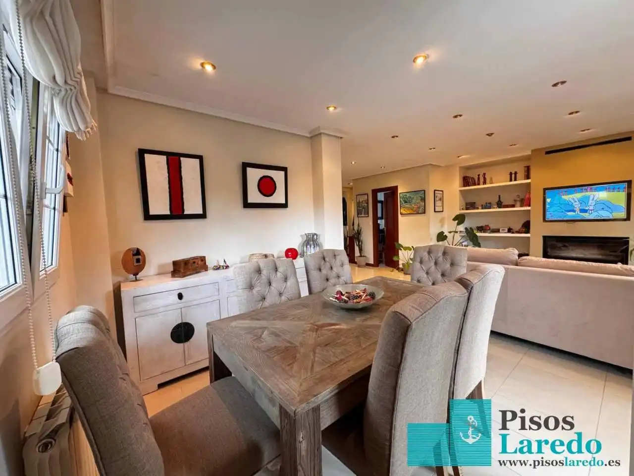 Dining room of Houses for sale in Bárcena de Cicero  with Heating, Private garden and Terrace