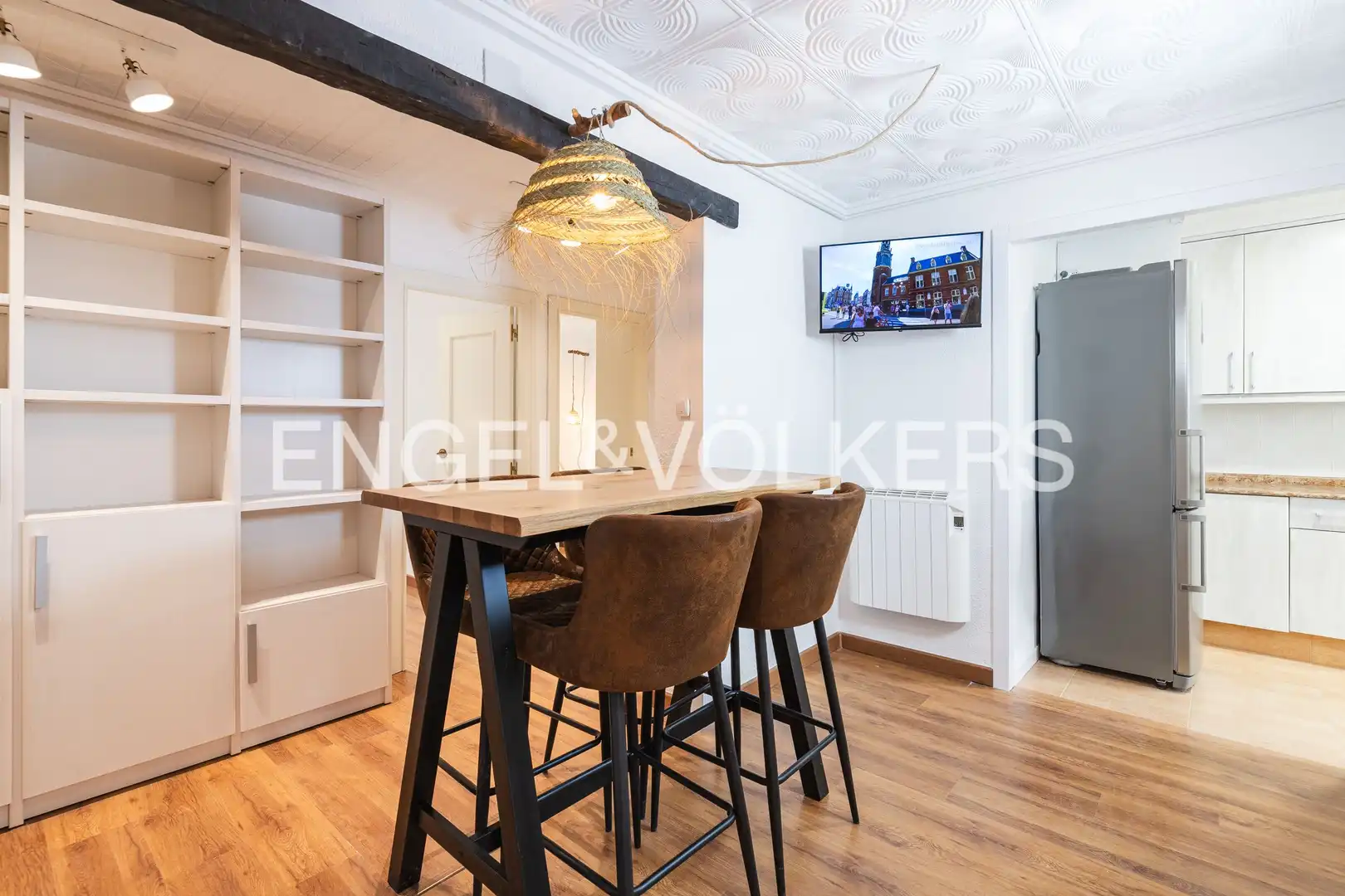 Comedor de Piso de alquiler en Valencia con Aire acondicionado, Calefacción y Parquet