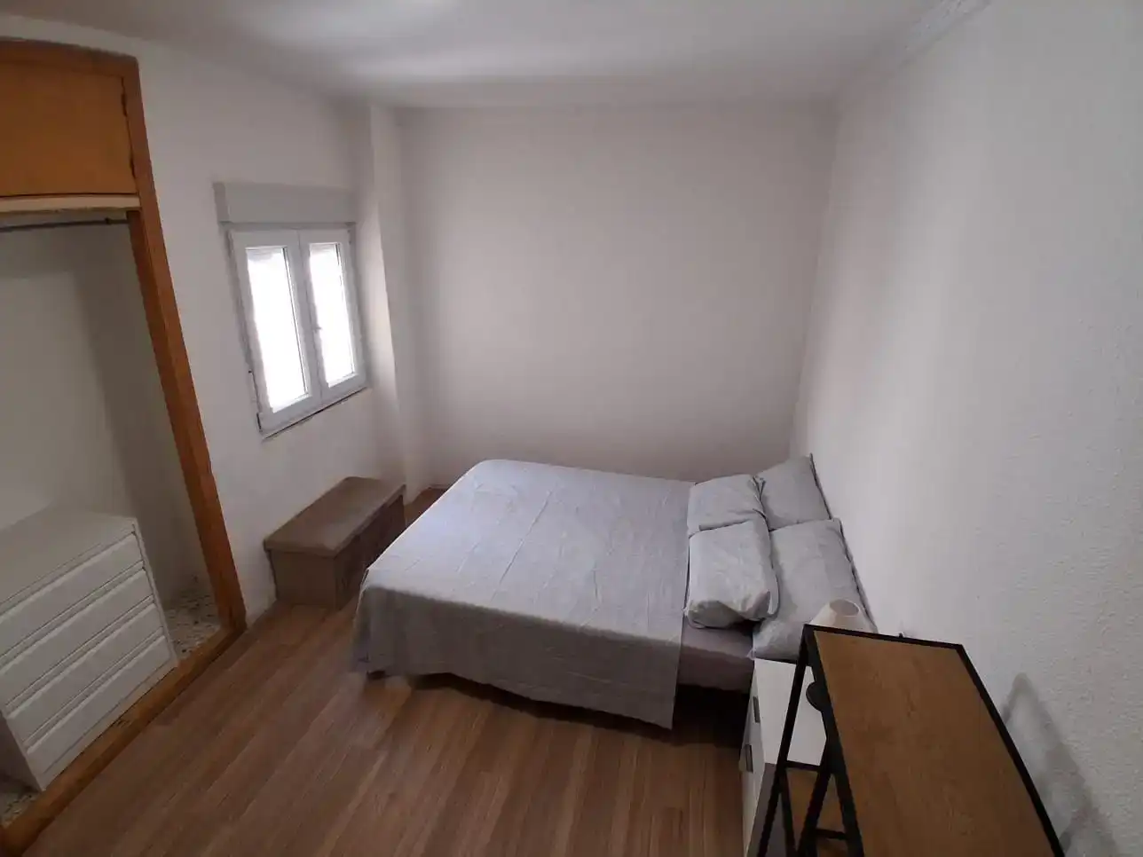 Schlafzimmer von Wohnung zur Miete in San Pedro del Pinatar mit Klimaanlage und Möbliert