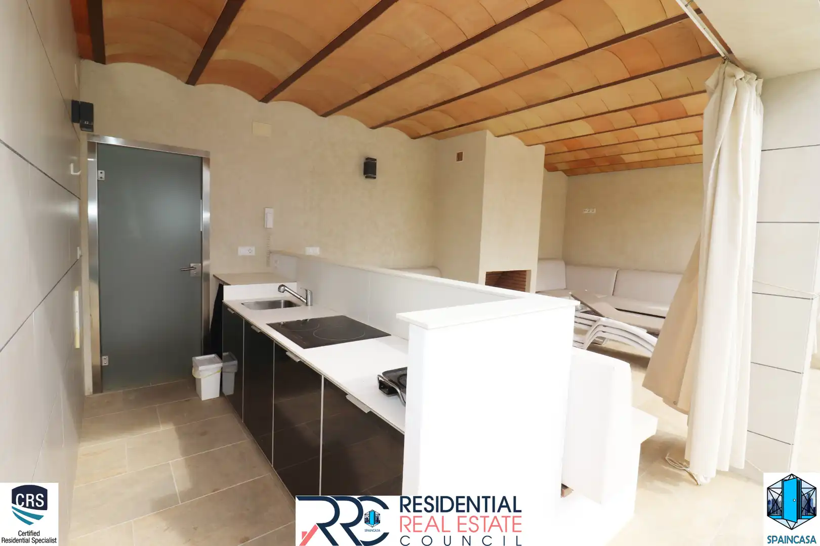 Cuina de Casa o xalet en venda en Aljaraque amb Aire condicionat, Traster i Piscina