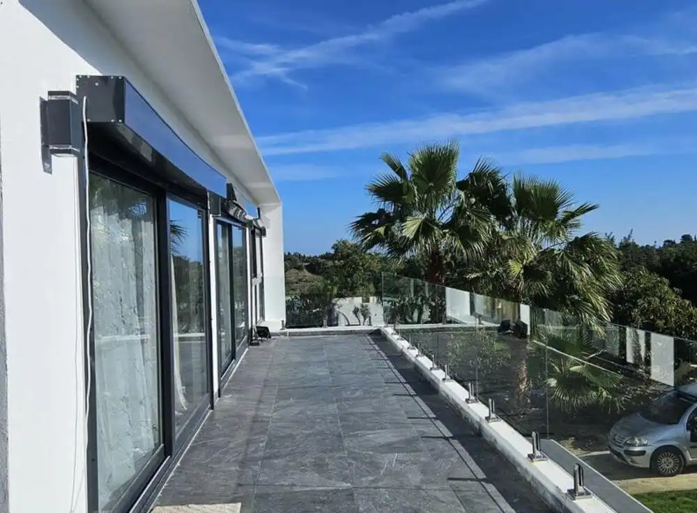 Terrace of Houses for rent in Estepona  with Air Conditioner, Private garden and Terrace