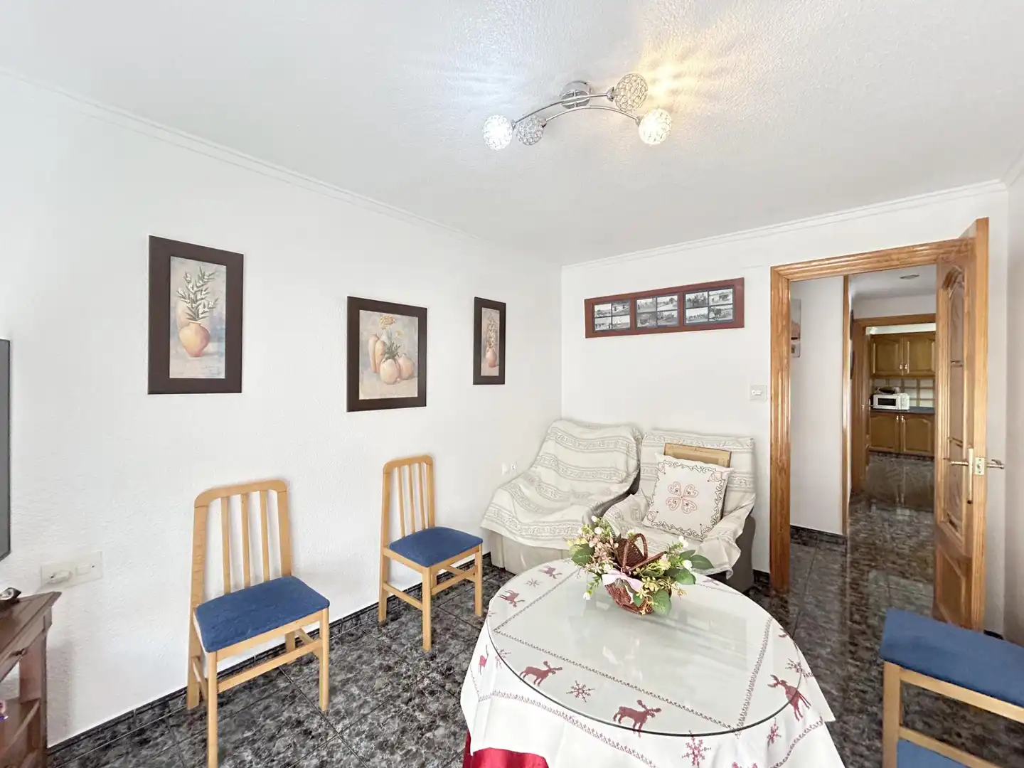Sala de estar de Piso en venta en Novelda con Aire acondicionado, Trastero y Alarma